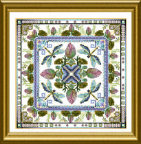 Chatelaine Designs CD BD Dragonfly original layout paper A3 color play