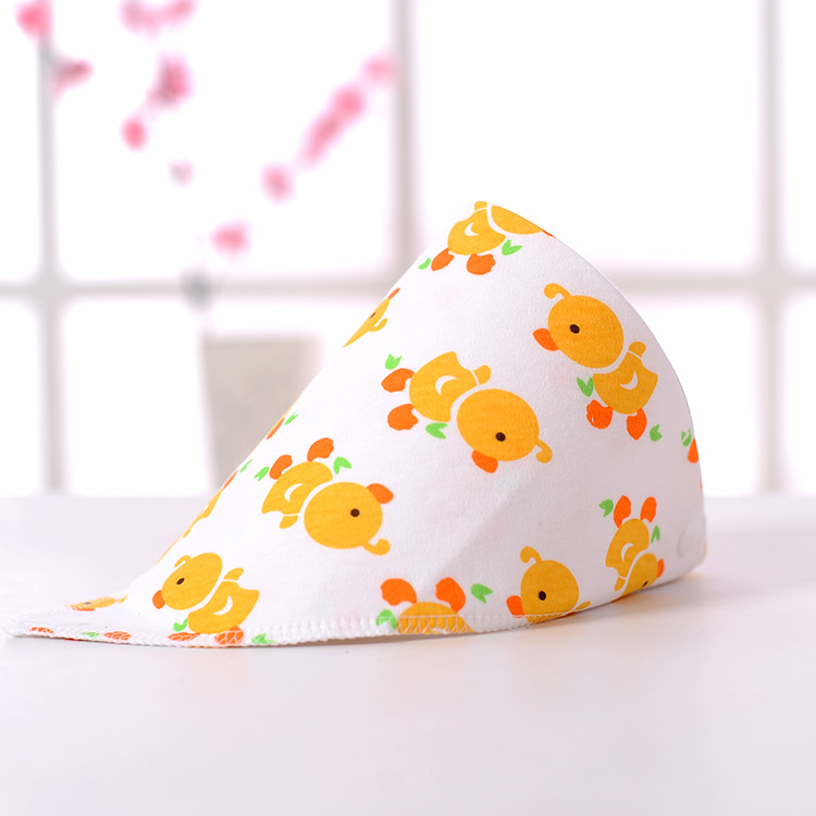 Khăn giấy hình tam giác cho bé bằng vải bông gấp đôi cho bé - Cup / Table ware / mài / Phụ kiện yếm trẻ em