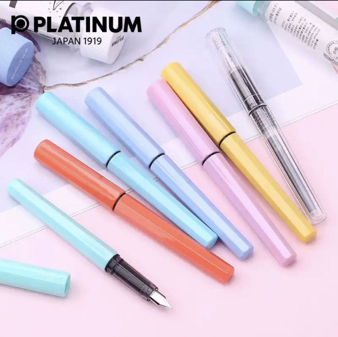 Japan Platinum Platinum Platinum Platinum Pen ink ink ink ink ink ink PQ200 students special F - tip practice