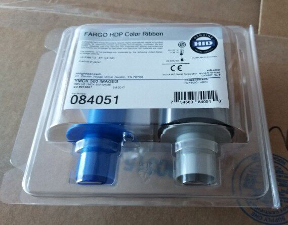 HID Fago HDP5000 card printer card printer card printer 084051 color band 084053 transfer film