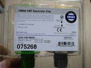 HID Fargo Fargo HDP5000 Card Printer High Definition Plastic Card Printer Transfer Film 075268-Taobao