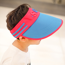 Girl sun hat Summer children sunscreen big eaves hat empty top hat sunhat girl sunscreen baby sun summer cool hat