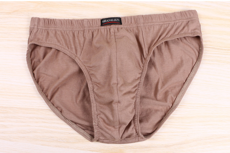 Kích thước lớn 100% cotton cộng với phân bón để tăng quần lót nam chất béo cotton thêm eo lớn hơn quần lót nam béo quần lót nam thun lạnh siêu mỏng