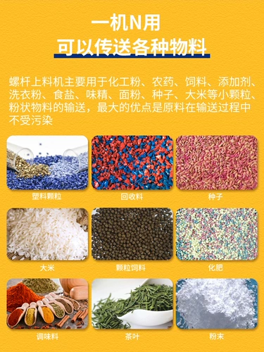 Машина для подачи винта из нержавеющей стали спираль Twirling Plastic Granulescase Machin