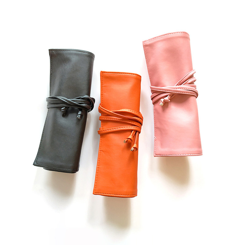 cici makeup brush cover brushed 12 holes high-end pu lace brush bag brushed make-up brush containing tool 3 color optional