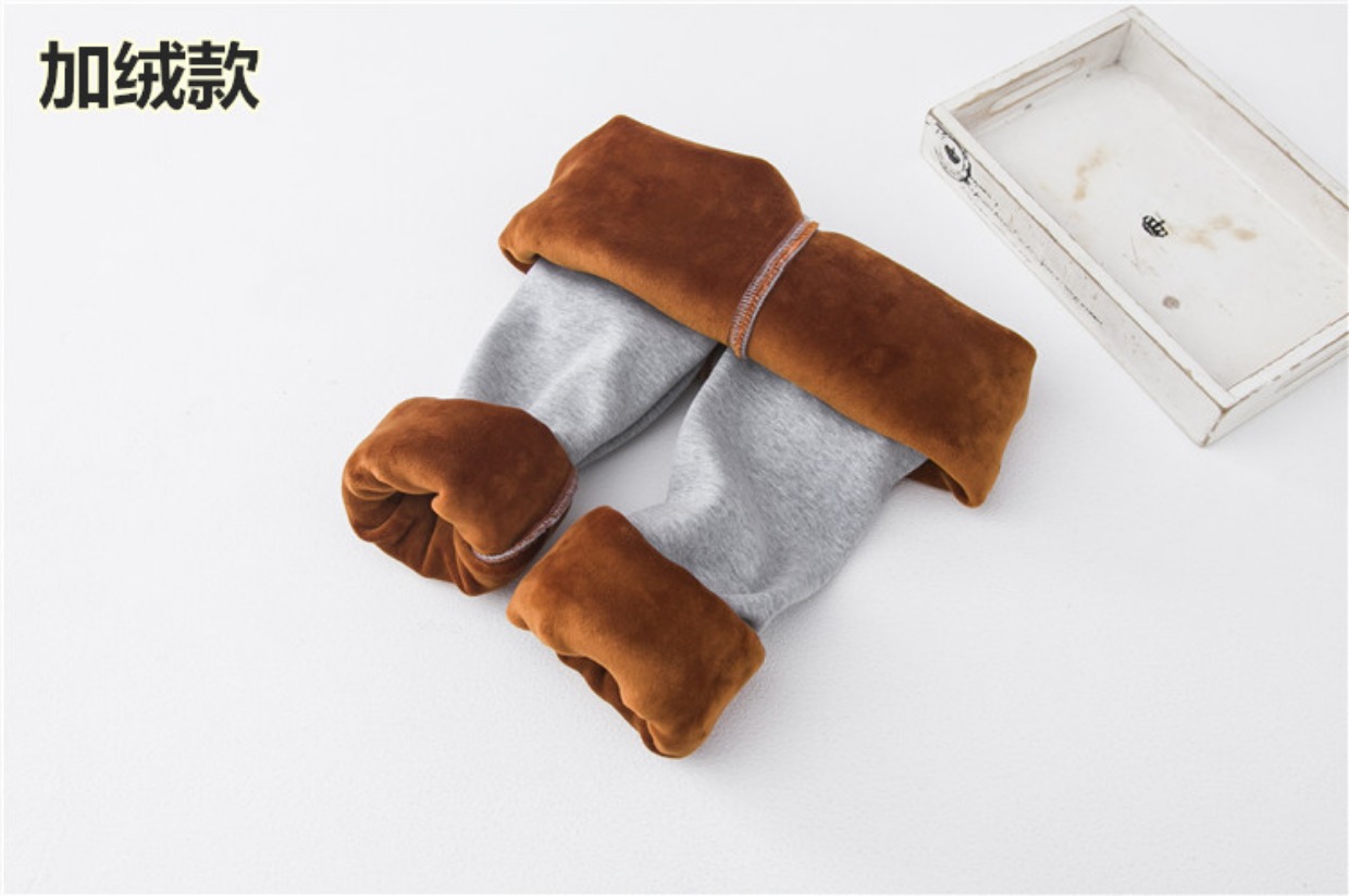 Mùa đông cộng với quần legging nhung nữ mặc quần cạp cao cạp cao mùa thu và mẫu mùa đông là quần cotton co giãn cỡ lớn quần nữ đẹp
