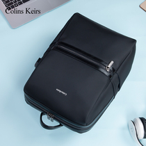 Collins Keirs backpack mens fashion business computer bag large capacity tide light backpack female student schoolbag