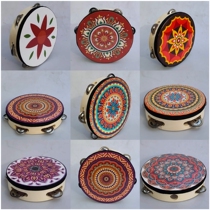 2024 New Dance Examination Tambourine Orff Childrens Tambourine Adult Dunhuang Feitian Tambourine Shot in Hanfu