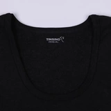 Tinsino/纤丝鸟 Демисезонный удерживающий тепло бархатный жилет, нижнее белье без рукавов с круглым воротником