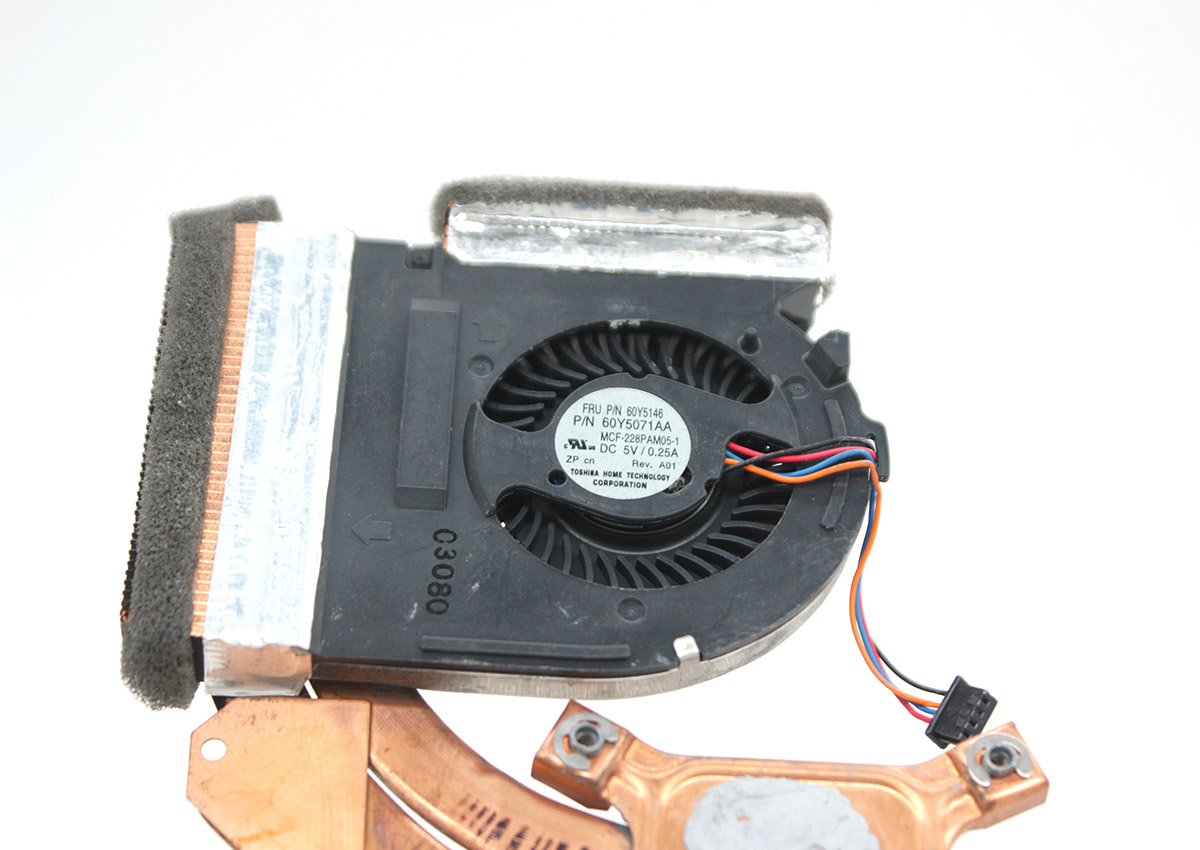 联想 Lenovo ThinkPad T410s Series Cooling Fan 60Y5146, MCF-228PAM05-1, DC5V, 0.25A, 散热风扇模组