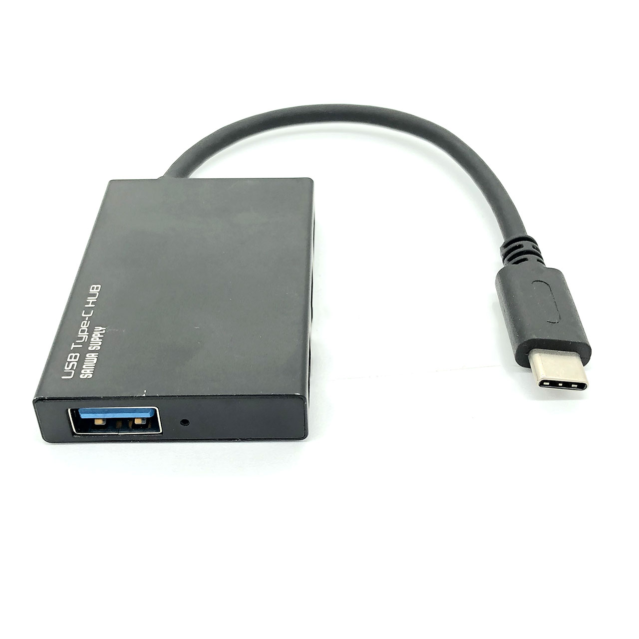 拆解Type c 转USB3.0 转换器头 集线器USB C TO USB A Adapter 4 x USB A 3.1 Gen1 5Gb/s Adapter VLI813-Q7