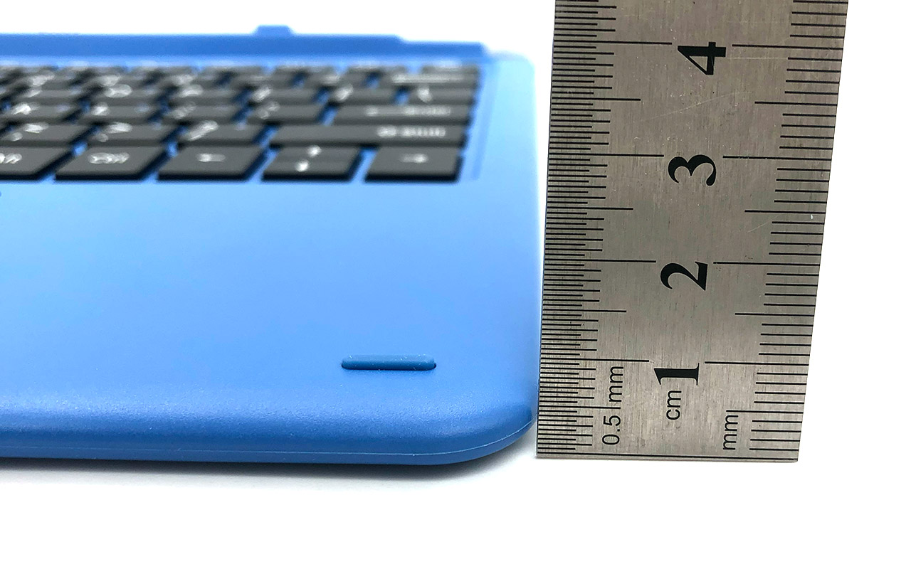 万能通用型 10.6寸 5pin pogo 平板键盘改装教程 磁铁调整图示 适用于 驰为 台电 中柏 Ezpad 8 改装EB-WIN52 magnetic 5 POGO PIN tablet keyboard with case