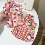 Дом День Mengle Summer Fresh Pet Pet Юбка для кошачья собака, собака, плохая весна и лето Тедди Медведь