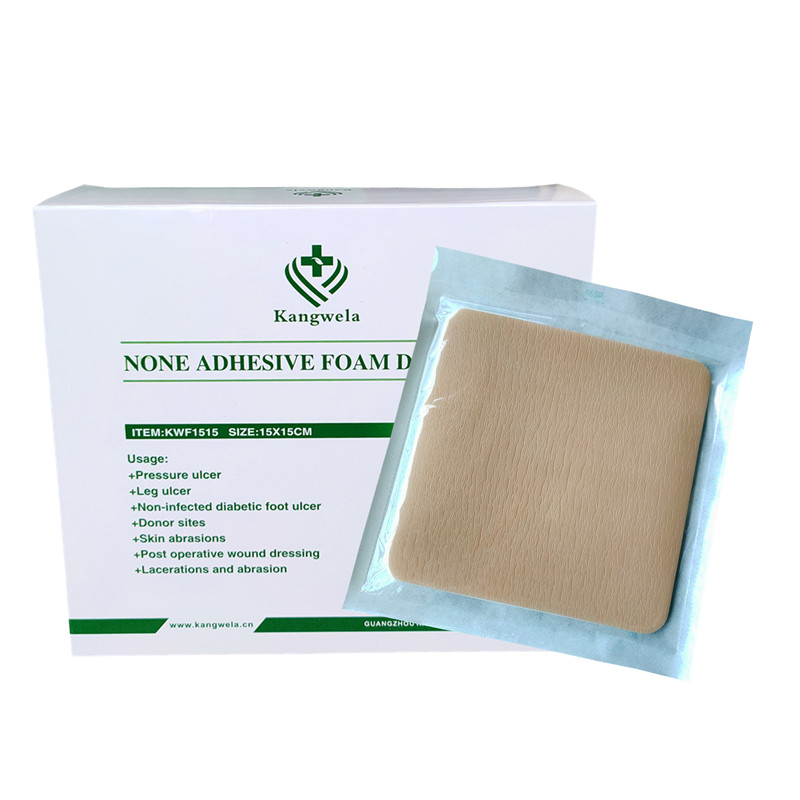 10 sticky wound patch foam dressing breathable burning wound aspiration exudate pressure relief patch 15 cm