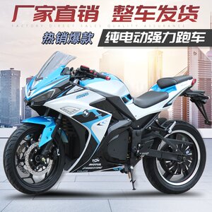 V6 Electric Motorcycle Sports Car High-Power Racing Model Export Version Horizon Little Ninja Second Generation Electric Motorbike Electric Street Bike