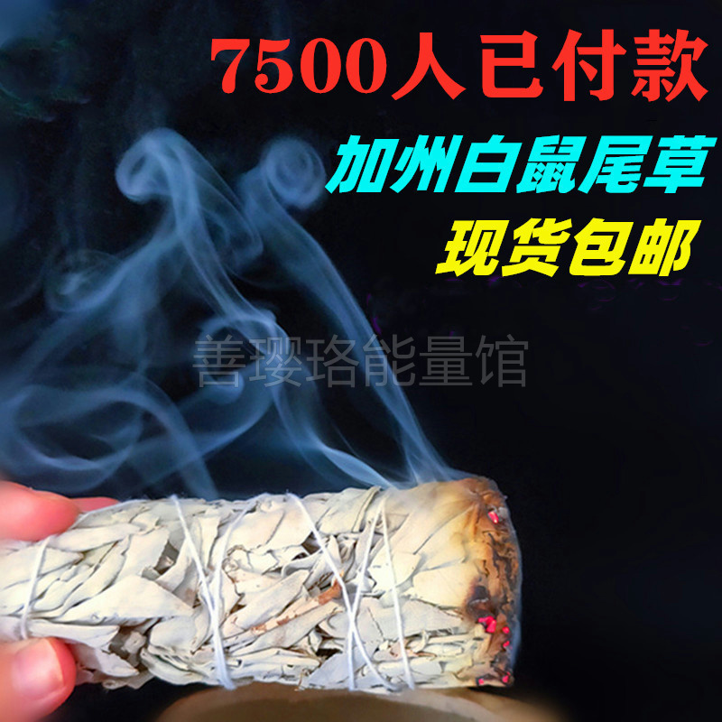 Space Degaussing Smoke California White Sage Purification Uplifting spirit Aromatherapy Fragrance Indoor Aromatherapy
