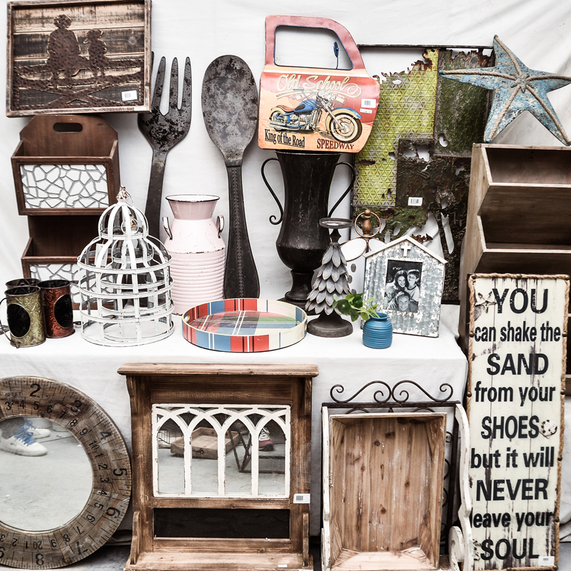 A large collection of solitary products-foreign trade export samples Home decoration design Wooden wrought iron miscellaneous hanging ornaments