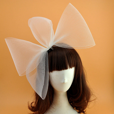 Wedding Hats  bowknot Headdress hats Hair Card Feather Flowers Headdress Wedding Hat