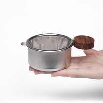  Stainless steel tea drain Kung Fu tea accessories Tea filter Tea drain Tea filter Tea ceremony Household