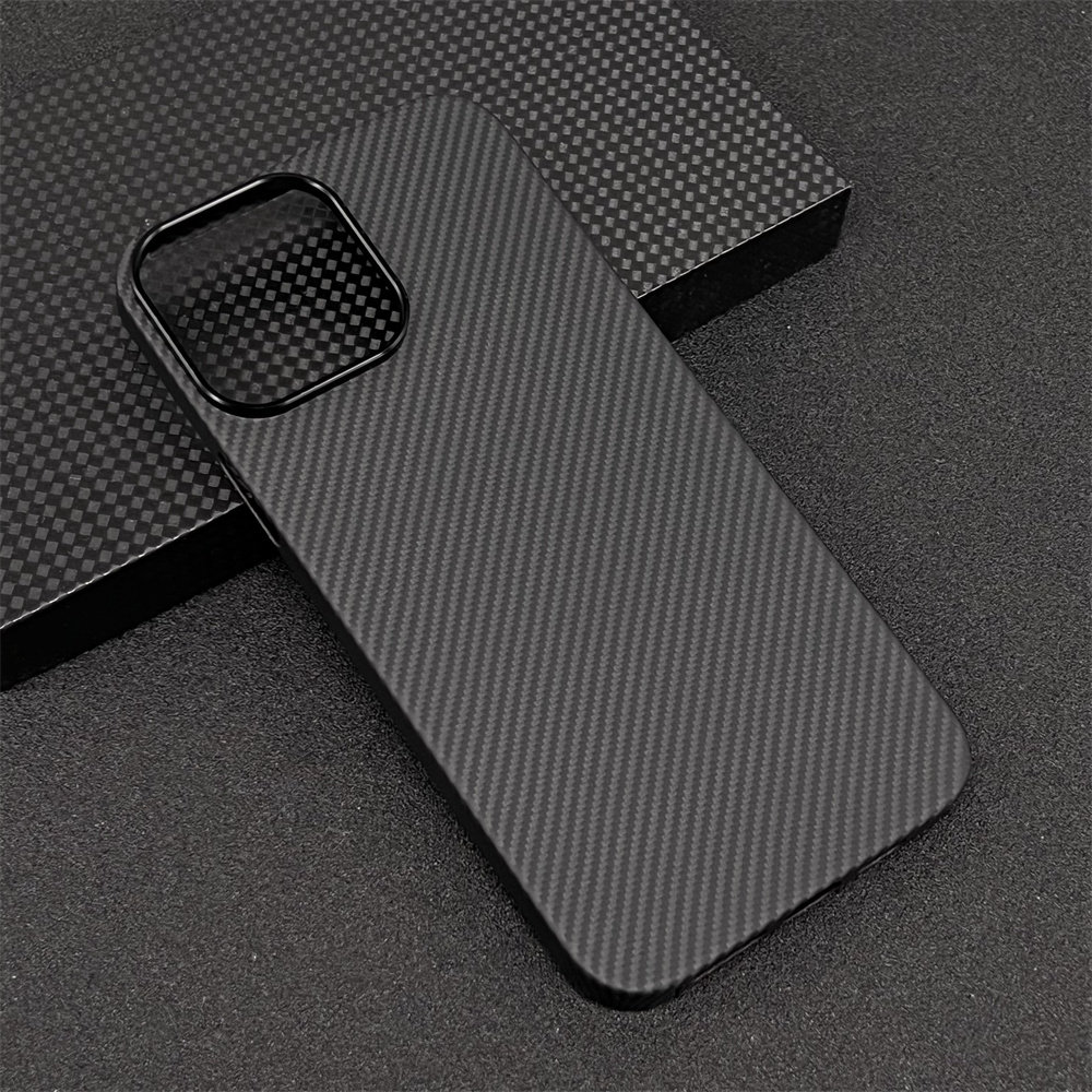 Apply Apple iphone13ProMaxKevlar mobile phone protection shell 12mini Carbon fiber full package anti-fall protective sleeve