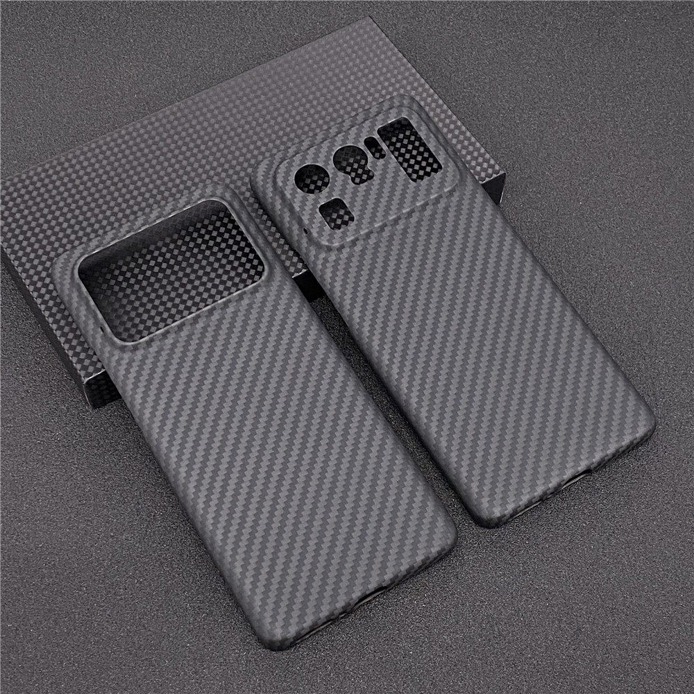 Suitable for Xiaomi 12sUltra carbon fiber mobile phone protective case 11UltraKevlar thin protective cover Mix4