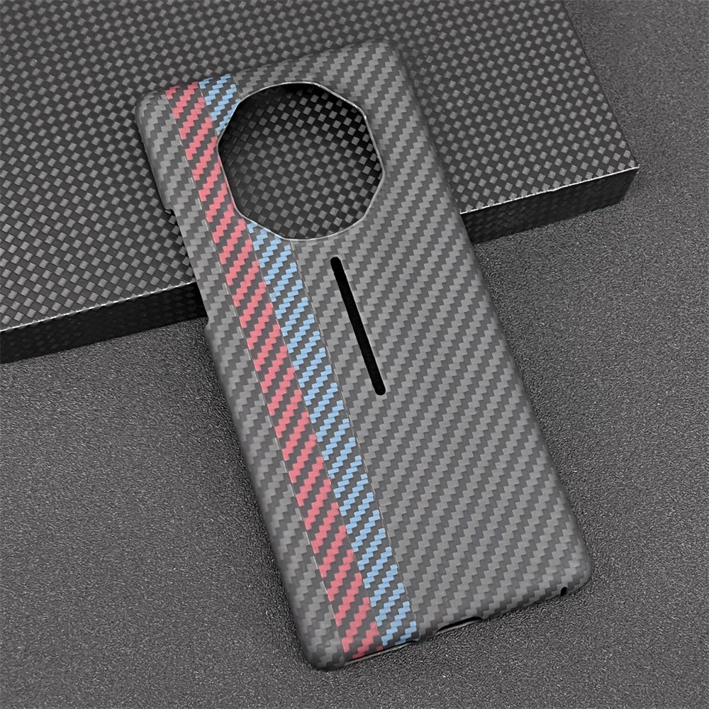 Applicable Huawei Mate40RS Porsche Kevlar mobile phone protective shell carbon fiber M30RS limited edition protective sheath 20