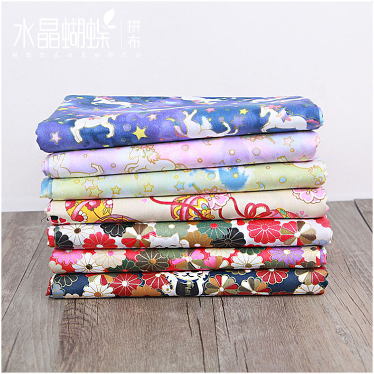Vải cotton phong cách Nhật Bản các loại vải dạ