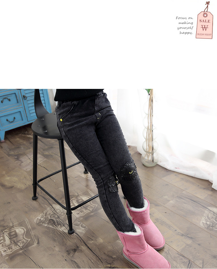 Pantalon fille en toile - Ref 2062049 Image 18