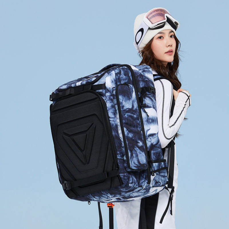 Xxxsnow Snowboard Backpack Large Capacity Double-Board Snowshoe Bag Double-Board Bag Snow Equipment Bag Xxxsnow Snowboard Backpack Large Capacity Double-Board Snowshoe Bag Double-Board Bag Snow Equipment Bag