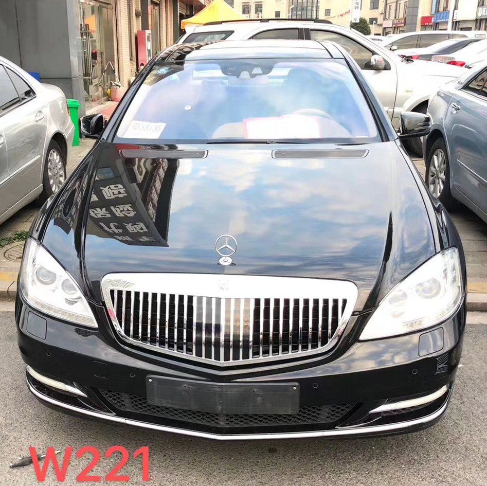 Решетка радиатора в стиле Maybach для Mercedes-Benz S-Class W221