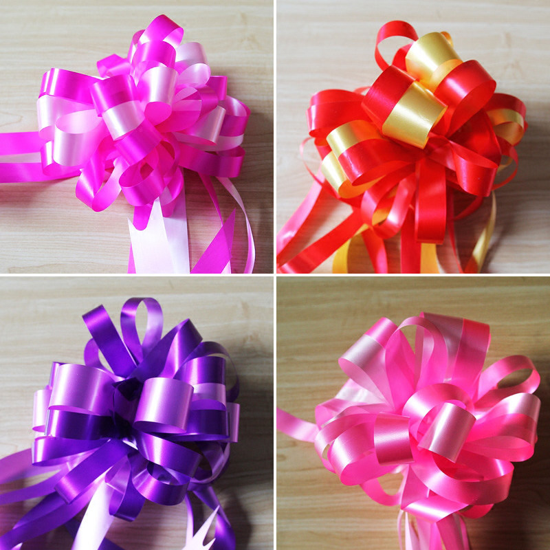 Wedding Celebration Items Gift Packaging Laflower Doors Laflower Bow Tie Car House Suit Accessories Rear mirror