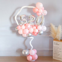 Balloon column childrens floor scene bracket ring birthday party table opening floating decoration package