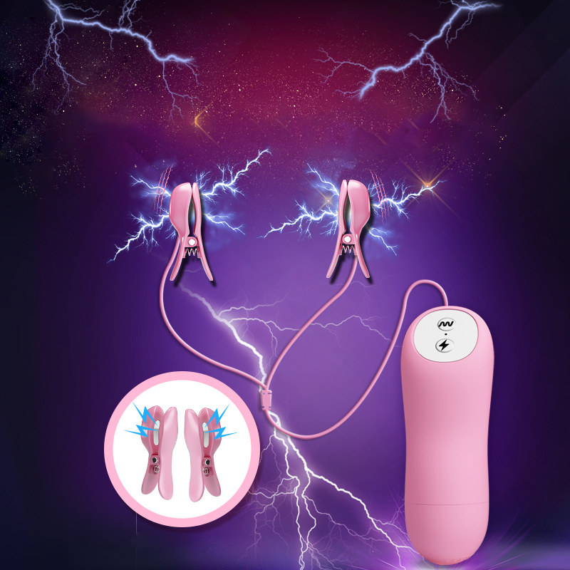 Shock shake milk clip sm Spice Sex Tool Alternative to teach the woman to tease the breast nipple stimulation with flirtation