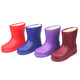 Winter new style velvet women's cotton shoes rain boots non-slip thick sole light sole EVA one-piece waterproof snow boots