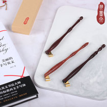 English Calligraphy Dip pen holder ESER round body Gothic body copperplate adjustable flange custom lettering