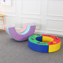 European standard soft package toddler mini swimming pool early education childrens sensory training equipment physical drilling circle software semicircle