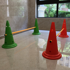 Детские игрушки для прыжков 跳高架 幼儿园早教儿童感统训练器材多功能钻跨架可调节障碍物cb