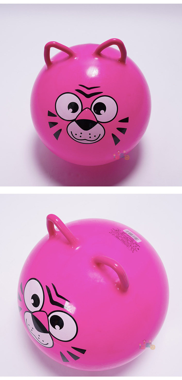 Детские игрушки для прыжков 宝宝跳跳羊角球感统训练跳跳球儿童弹力跳球瑜伽蹦蹦充气弹跳玩具