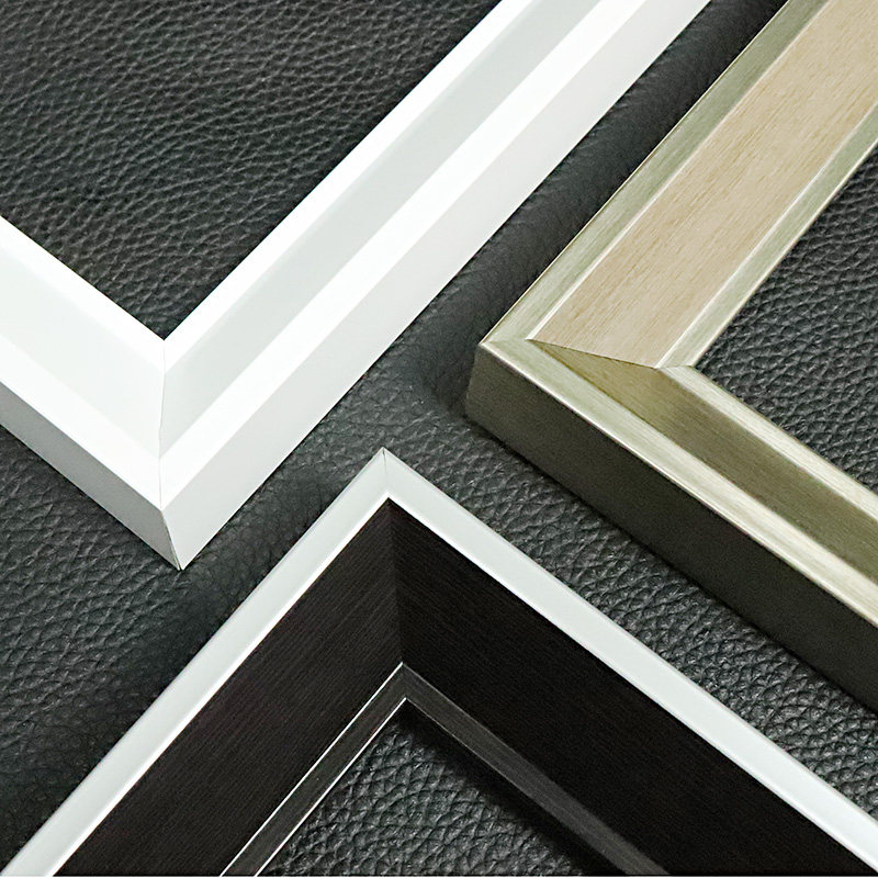 Set to frame hanging wall Custom Business License Frame Brief 8 open sketch frame Nordic mounted frame Cross embroidered frame