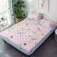 Giường cotton một mảnh Bông dày trải giường 1,8m trải giường 1,5 Simmons trải giường nệm trải giường