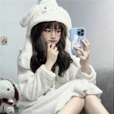 Зимний флисовый шарф для школьников, милая удерживающая тепло шапка, семейный стиль