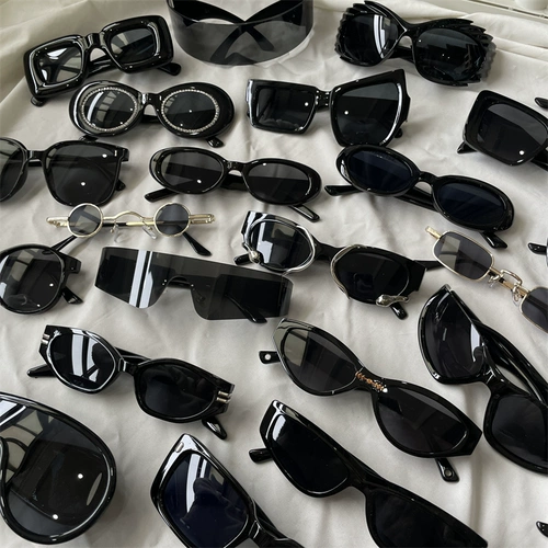 Базовые черные очки на солнечной энергии, европейский стиль, кошачий глаз