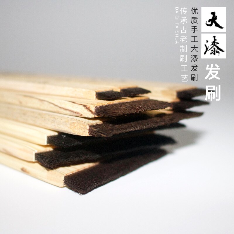 Zero paint creation] large lacquer hair brush handmade hair brush paint art tool can open half-pass raw lacquer hair brush