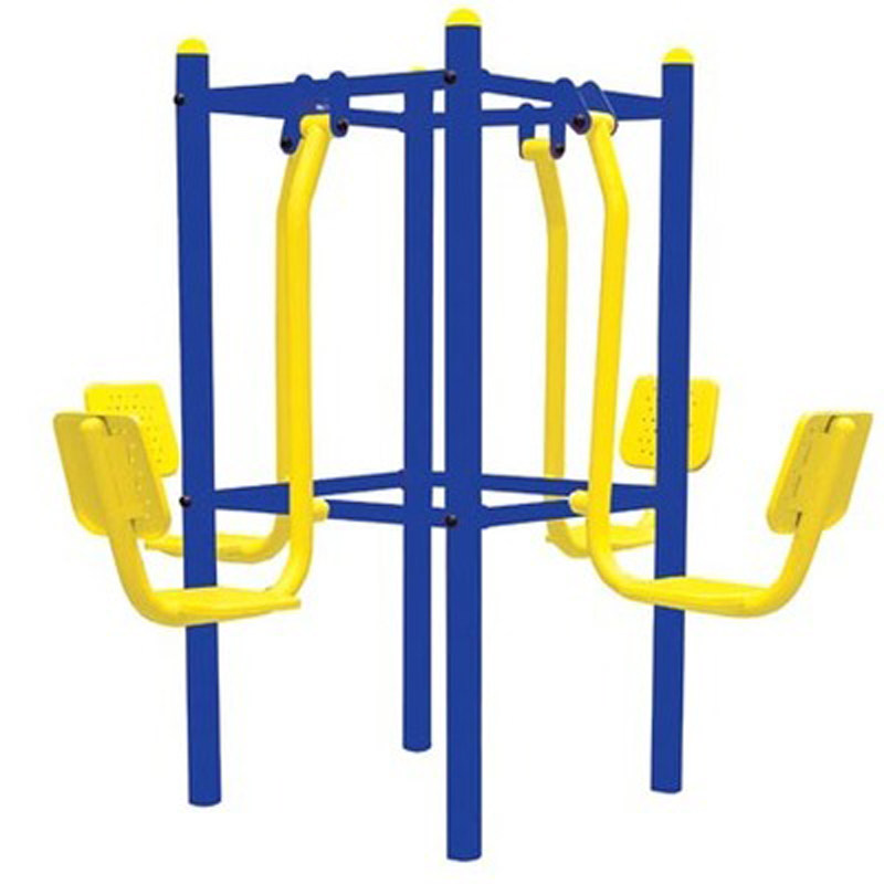 Outdoor path L219 four-position pedal machine community park fitness path community sports fitness equipment