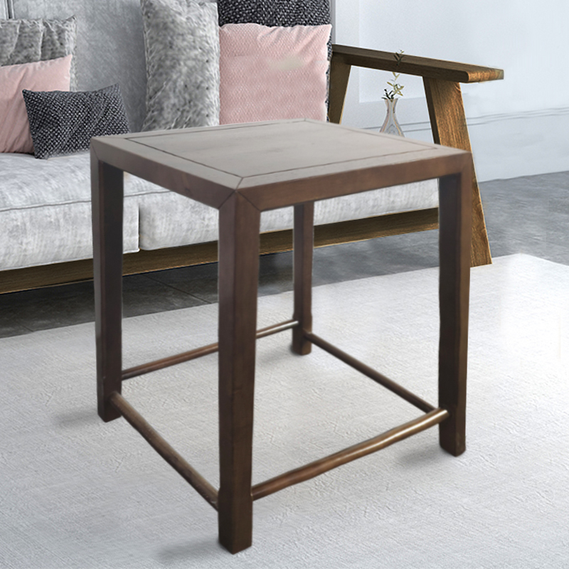 Solid wood small coffee table simple living room small apartment new Chinese style modern tea drinking low table economy type household sofa side table