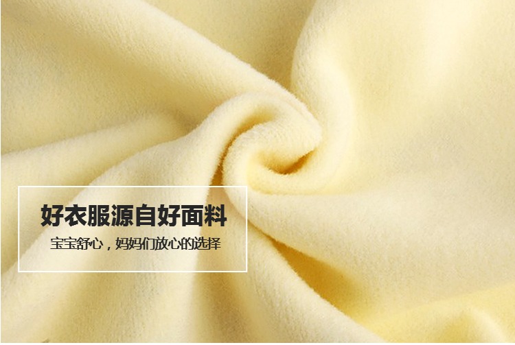 Mùa xuân và mùa đông quần áo trẻ em bé cộng với nhung ấm áp vest bé trai vai bé bé gái lớn vest bông quần áo trẻ sơ sinh cao cấp