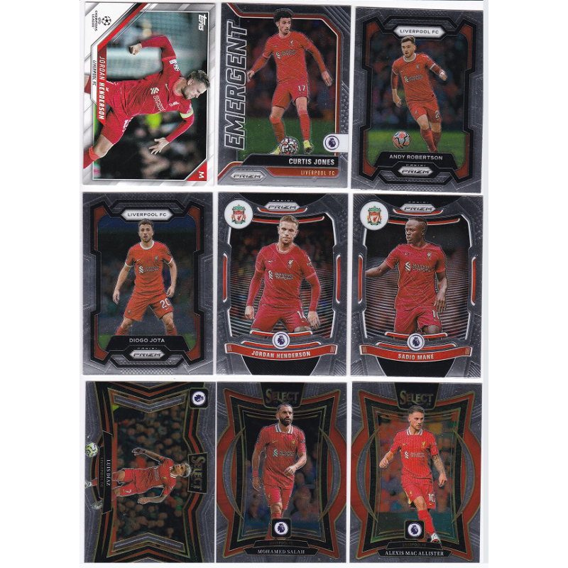 Star Players: Casala, Van Dijk, Gakpo, Henderson, Diogo Jota, Liverpool, Collection 1 Star Players: Casala, Van Dijk, Gakpo, Henderson, Diogo Jota, Liverpool, Collection 1