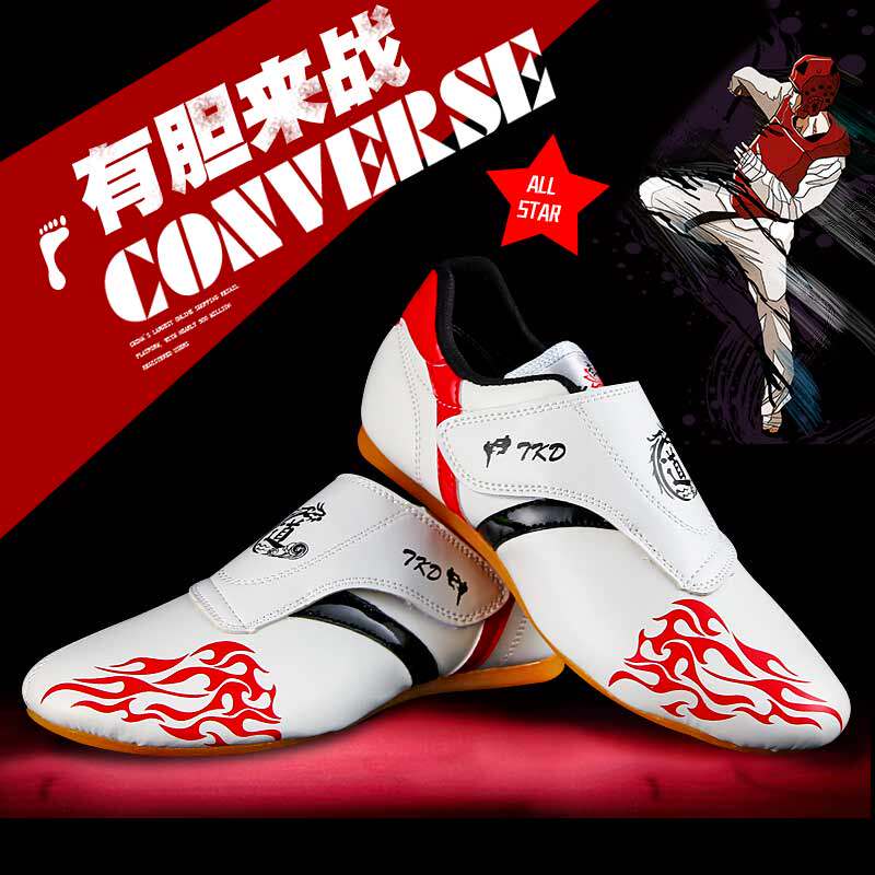 Taekwondo Shoes Children Training Soft Bottoms Men And Women's Beginners Adults Fall Breathable Fluorescent Green With Shoes For Shoes