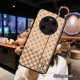 Huawei Mate40 (Paste) Cross -Cross Berst Band Khaki White