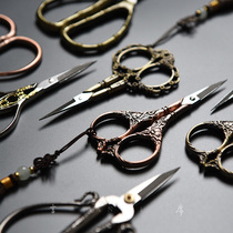 Chinese Retro House with stainless steel cross-embroidery hand-cut paper cutting knife tea bag cutting head cutting